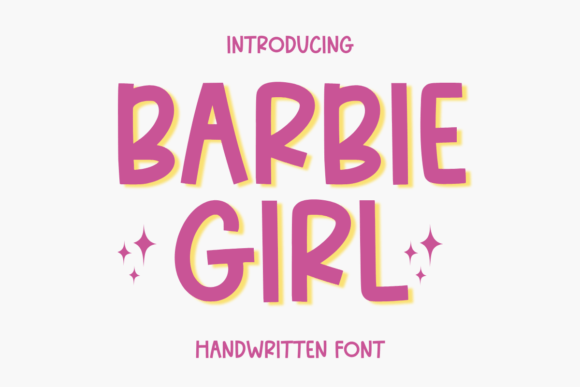 Barbie Girl: The Font That Brings Whimsy to Your Projects