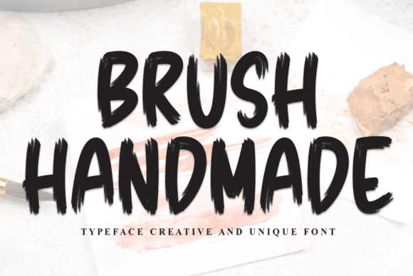 Brush Handmade: A Sweet, Friendly Font for Authentic Design