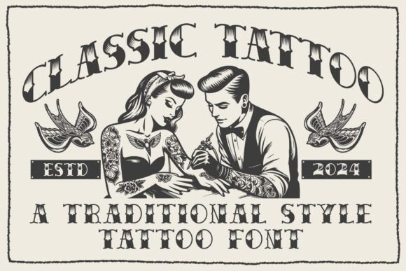 Classic Tattoo: A Typeface with Built-In Attitude