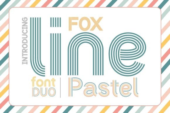 Fox Line: A Font That Brings Bold Energy to Your Creative Projects