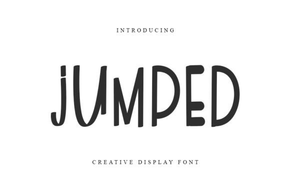 Jumped: The Handwritten Font for Dynamic Branding