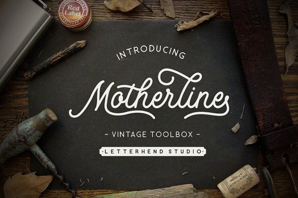 Rediscovering Elegance: The Motherline Font Collection