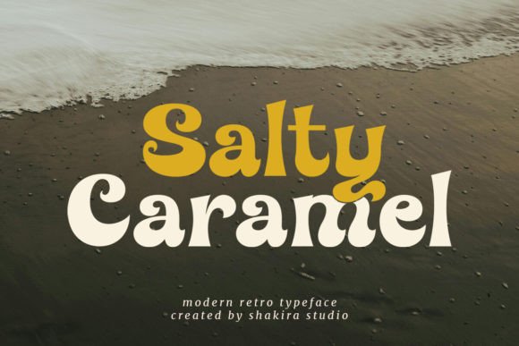 Salty Caramel: A Modern Retro Typeface for Standout Designs