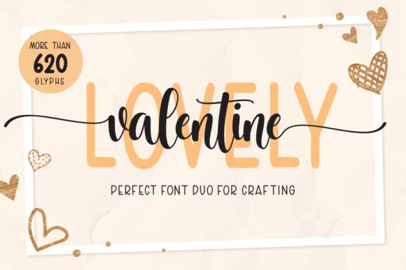 The Sweetest Pair: Discovering the Lovely Valentine Duo Font